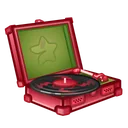 Record Player Mon Cherry