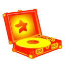 Record Player Red Mirage
