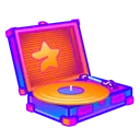 Record Player Retrowave