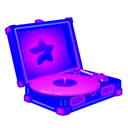 Record Player Sonic Fuchsia