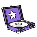 Record Player Velvet Draft