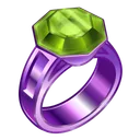 Gem Signet Green Beryl