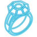 Gem Signet Neon Signet