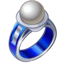 Gem Signet Pearl Eye