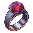 Gem Signet Snake Ruby