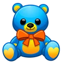 Toy Bear Blue Dandy