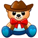 Toy Bear Cowboy