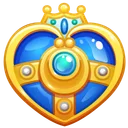 Heart Locket Azure Gem