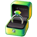 Diamond Ring Acid Green