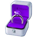 Diamond Ring Amethyst