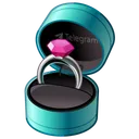 Diamond Ring Bondi Blue