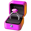 Diamond Ring Hot Pink
