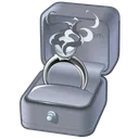 Diamond Ring Silver Smoke