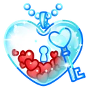 Cupid Charm Crystal Clear