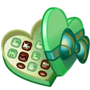 Valentine Box Green Apple
