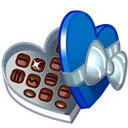 Valentine Box Silver Blue