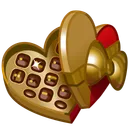 Valentine Box Top Brass