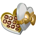 Valentine Box White Gold