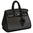 Loot Bag Reptile Noir