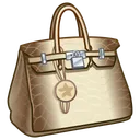 Loot Bag Silver Gator