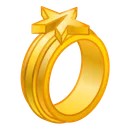Bonded Ring Golden Star