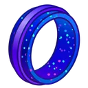 Bonded Ring Moon Dust