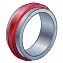 Bonded Ring Yin Yang