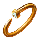 Nail Bracelet Firebronze