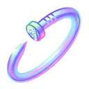 Nail Bracelet Hologram