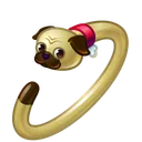 Nail Bracelet Pug Royale