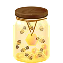 Restless Jar Honey Bees