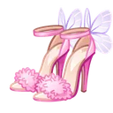 Sky Stilettos Fluffy Cloud