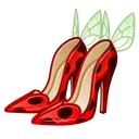Sky Stilettos Ladybug