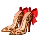 Sky Stilettos Leopard
