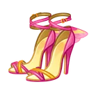 Sky Stilettos Rosy Moth