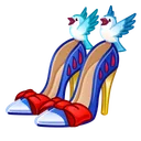 Sky Stilettos Snow White