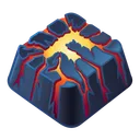 Input Key Volcano