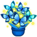 Lush Bouquet Butterflies