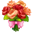 Lush Bouquet Garden Roses