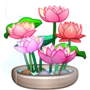 Lush Bouquet Lotus Garden