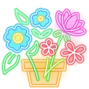 Lush Bouquet Neon Sign
