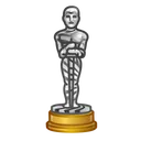 Mini Oscar Silver Zebra