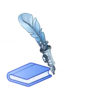 Fine Pen Silver Feather
