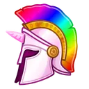 Heroic Helmet Unicorn