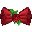 Bow Tie Red Rose