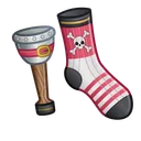 Fresh Socks Peg Leg