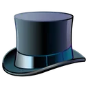 Top Hat Black Raven