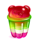 Vice Cream Gummy Bear