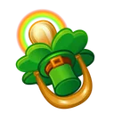 Bling Binky Irish Kiss