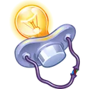 Bling Binky Light Bulb